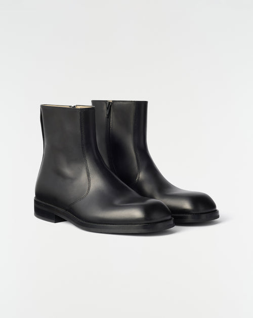 Zipped Boots