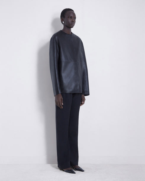 Atalia Leather Coat