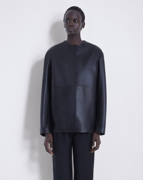 Atalia Leather Coat