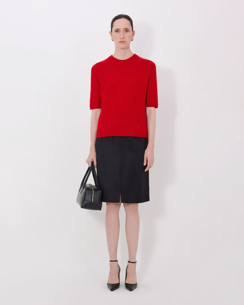 Dara SS Crewneck Top