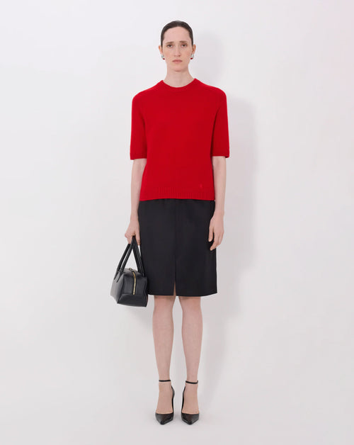 Dara SS Crewneck Top