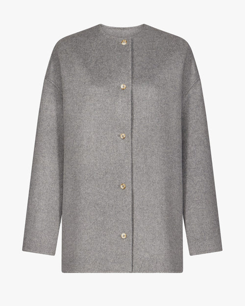 Dunne Single Breasted Coat
