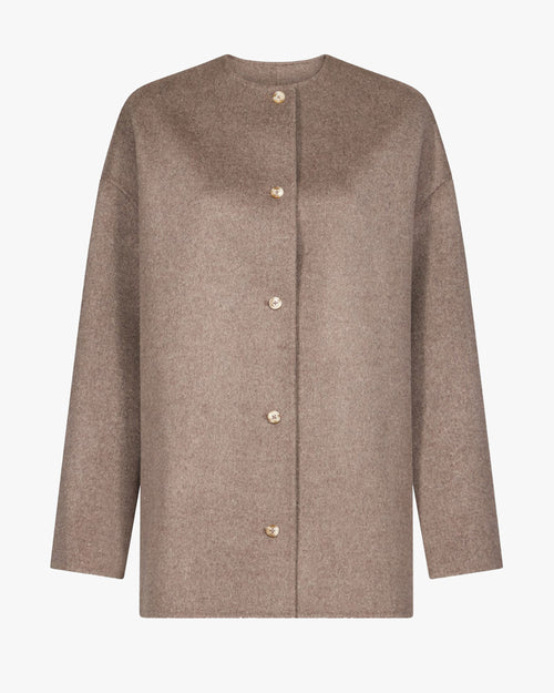 Dunne Single Breasted Coat