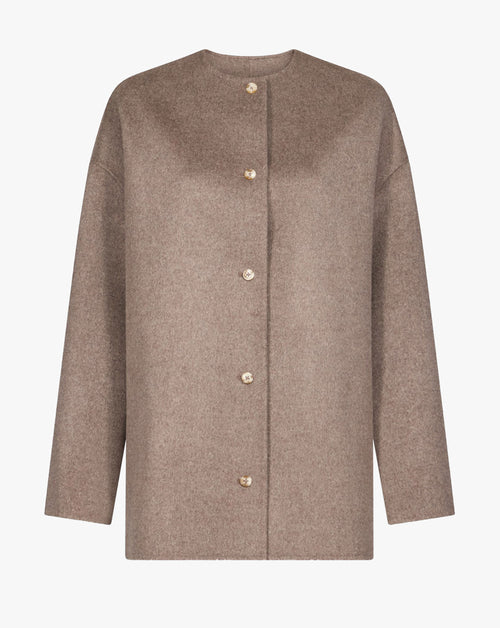 Dunne Single Breasted Coat