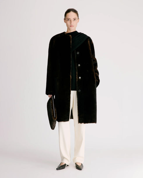Elba Lambskin Coat