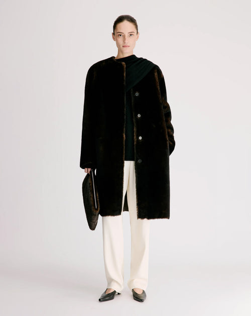 Elba Lambskin Coat