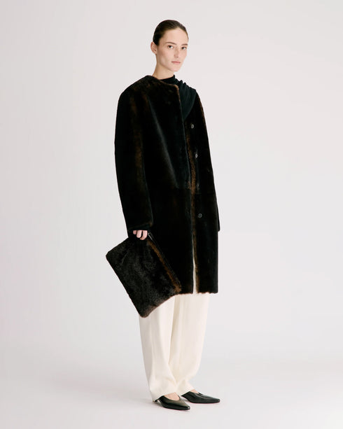 Elba Lambskin Coat
