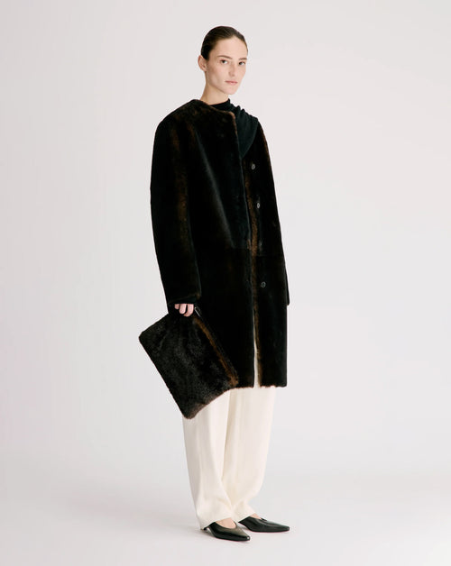 Elba Lambskin Coat
