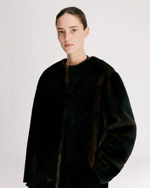 Elba Lambskin Coat