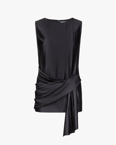 Fonda Draped Asymmetric Top