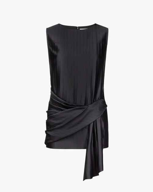 Fonda Draped Asymmetric Top