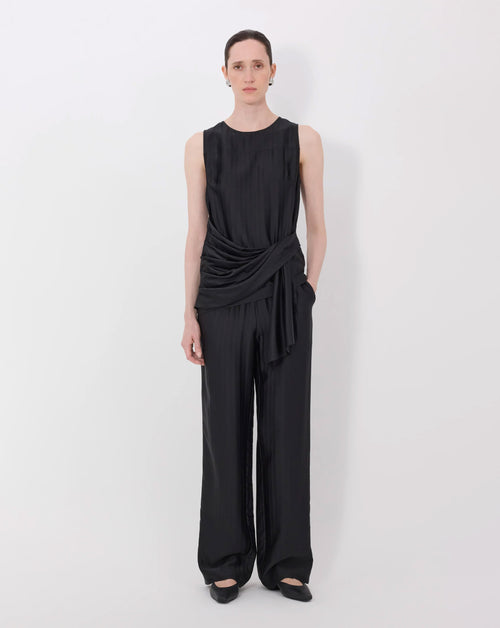 Fonda Draped Asymmetric Top