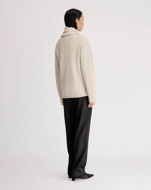 Frances Wrap Scarf Sweater