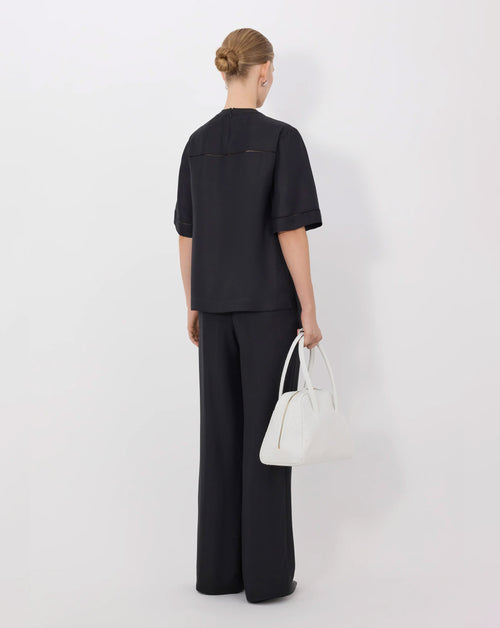 Havana Lace Detailed T-Shirt