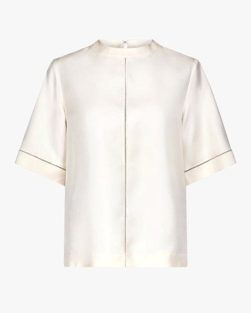 Havana Lace Detailed T-Shirt