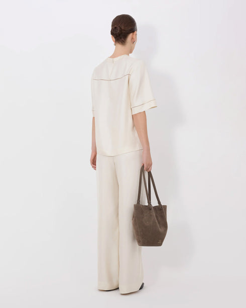 Havana Lace Detailed T-Shirt