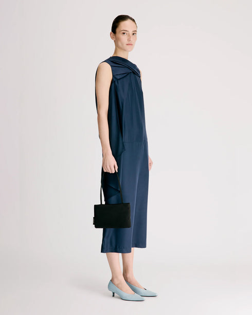 Izia Draped Cape Dress