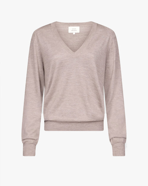 Julio V Neck Fine Knit Sweater