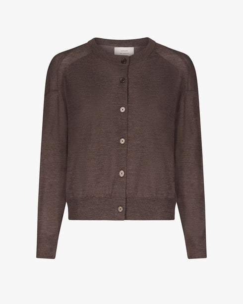 Kita Fine Crewneck Cardigan