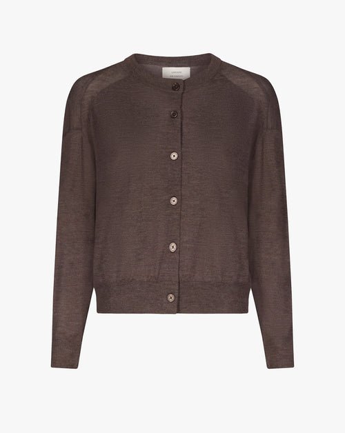 Kita Fine Crewneck Cardigan