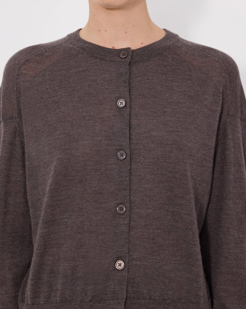 Kita Fine Crewneck Cardigan