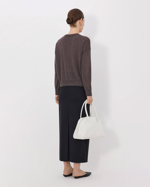 Kita Fine Crewneck Cardigan