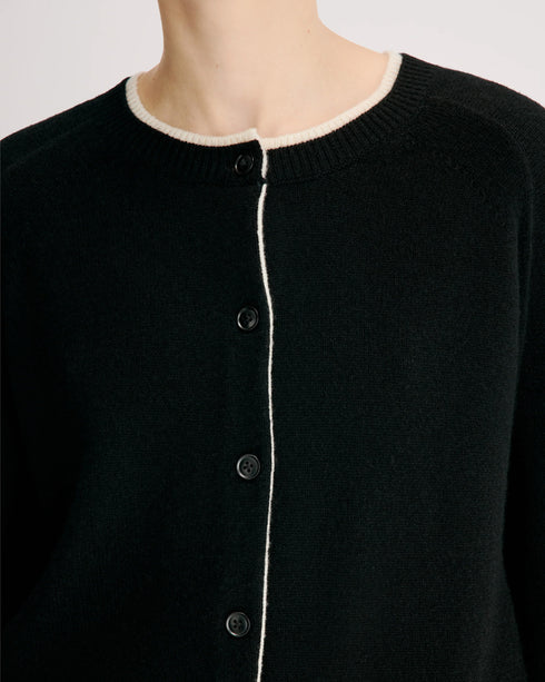 Nicola Contrast Cardigan
