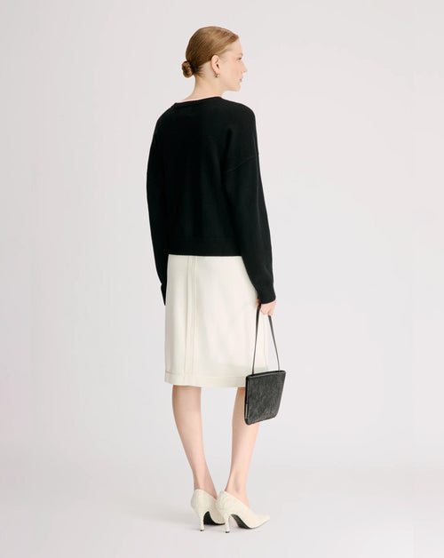 Nicola Contrast Cardigan