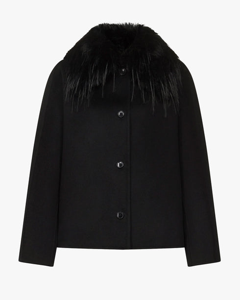 Rafe Jacket w Faux Fur Collar