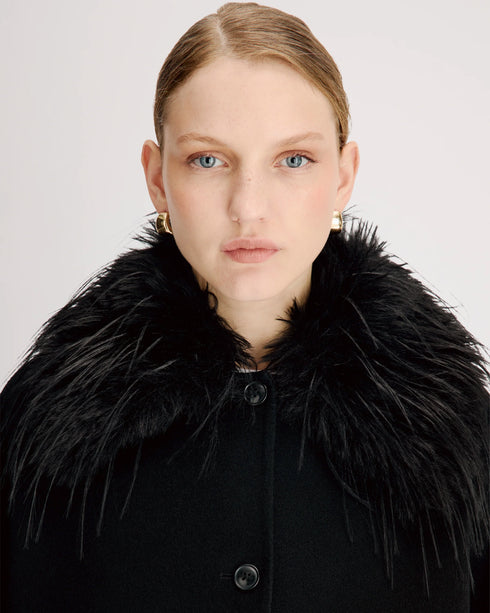 Rafe Jacket w Faux Fur Collar