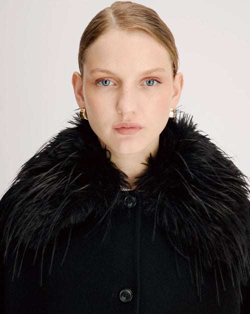 Rafe Jacket w Faux Fur Collar