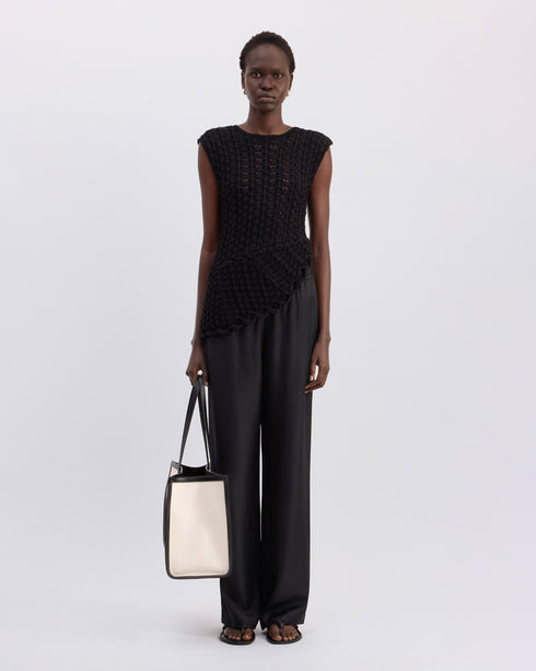 Saez Asymmetric S/less Top
