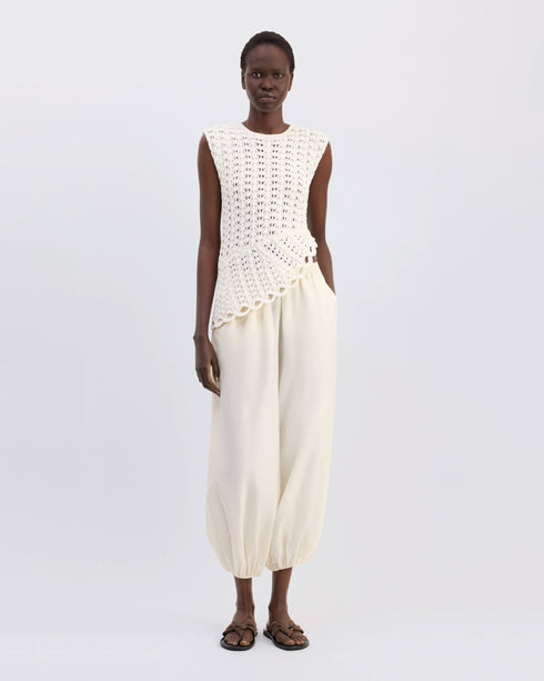 Saez Asymmetric S/less Top