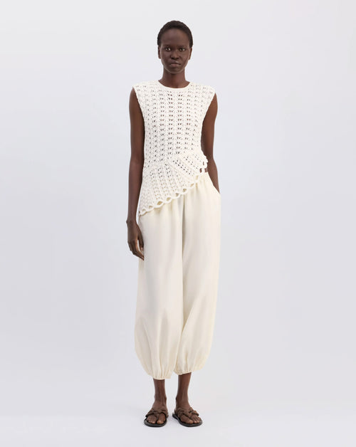 Saez Asymmetric S/less Top