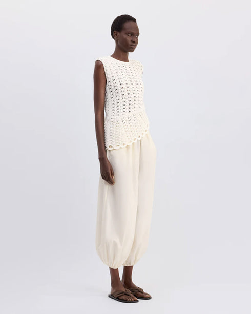 Saez Asymmetric S/less Top