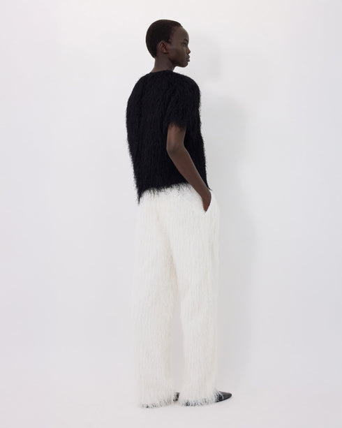 Zaro Fringed SS Top
