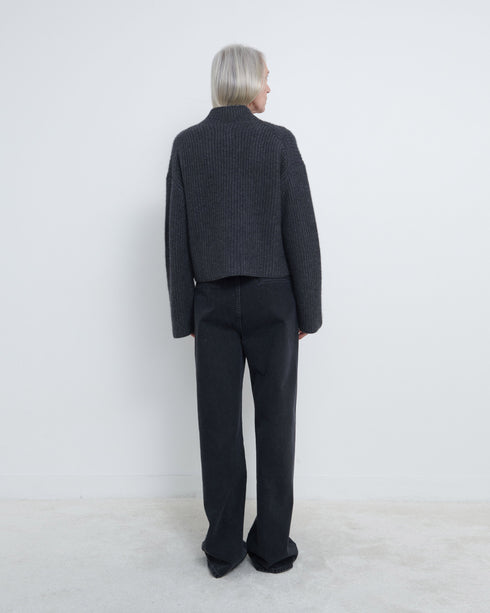 Faro Funnel Neck Cashmere Sweater