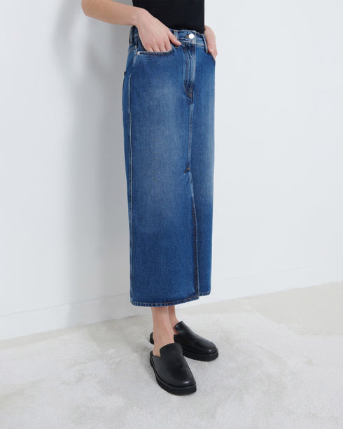 Rona Organic Denim Skirt