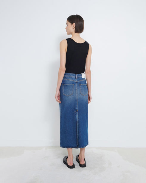 Rona Organic Denim Skirt