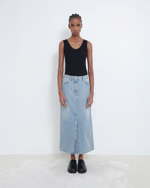 Rona Organic Denim Skirt