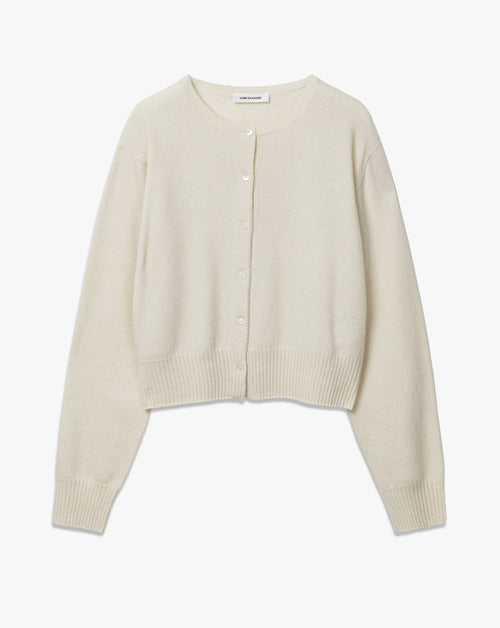 Crop Wool Cardigan