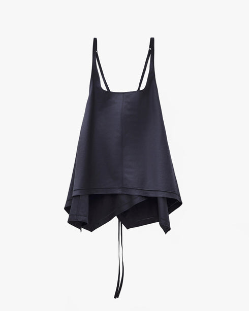 Flared Sleeveless Top