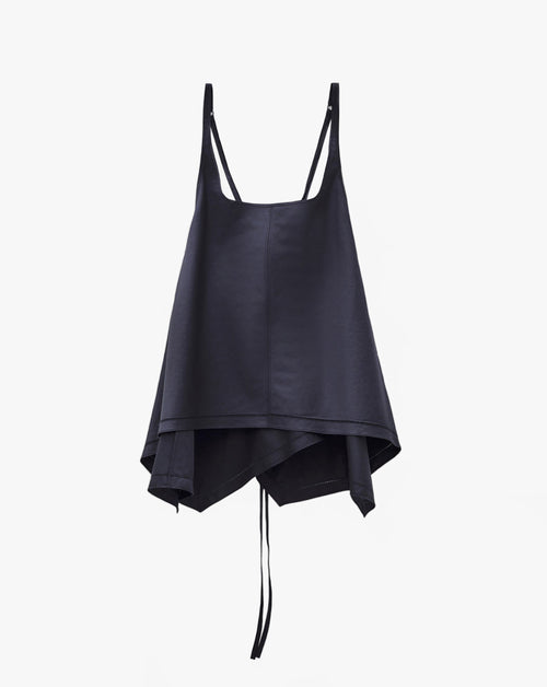 Flared Sleeveless Top