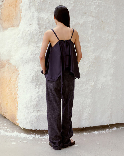 Flared Sleeveless Top