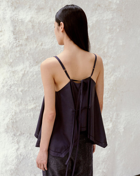 Flared Sleeveless Top