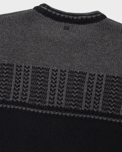 Jacquard Knit Sweater