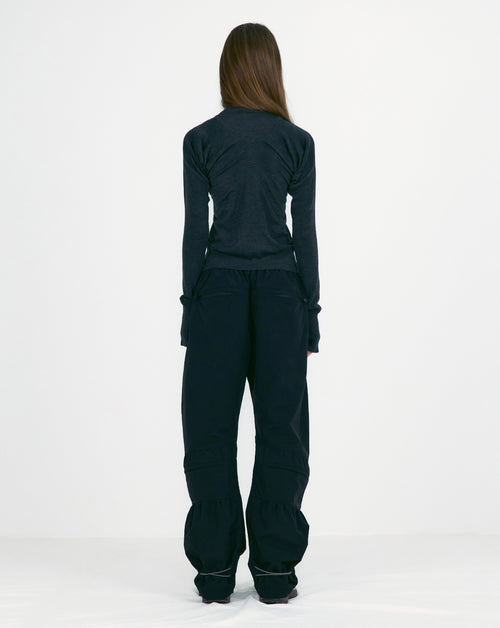 Layered Knit Cardigan