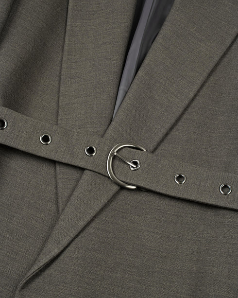 Over Fit Belted Coat