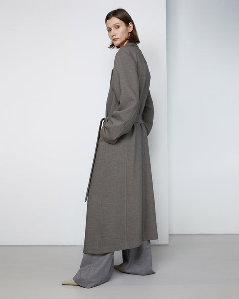 Over Fit Belted Coat
