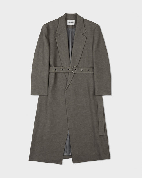Over Fit Belted Coat